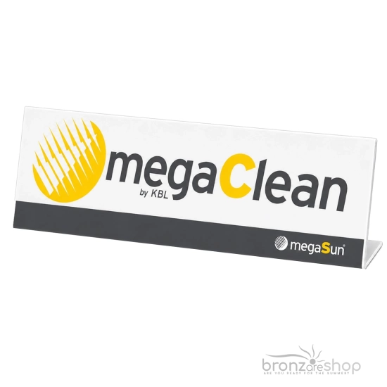 Ramă plexiglass megaClean, semn proaspăt dezinfectat pentru solar