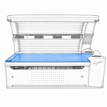 Placă acrilică, Ergoline Open Sun 450