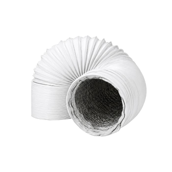 Tubulatură Flexibilă Premium PVC Alb / Aluminiu pentru Evacuare Aer 315mm